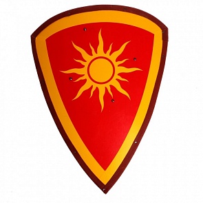 Щит из бука треугольный, ручная работа (ЯиГрушка, AMP-005st)